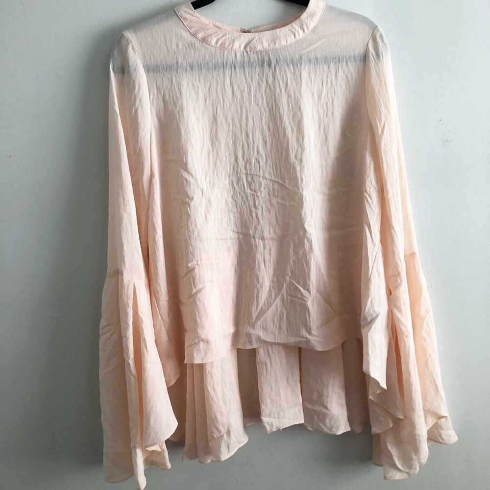 Blush blouse